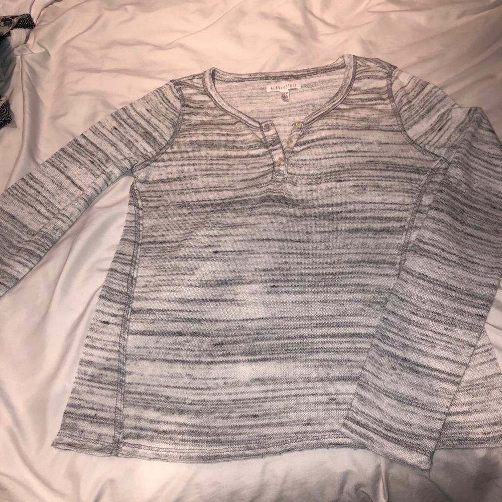Gray henley
